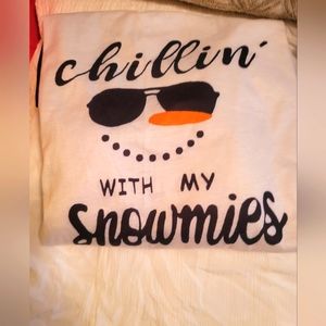 Chillin with my Snomies pajamas 2X